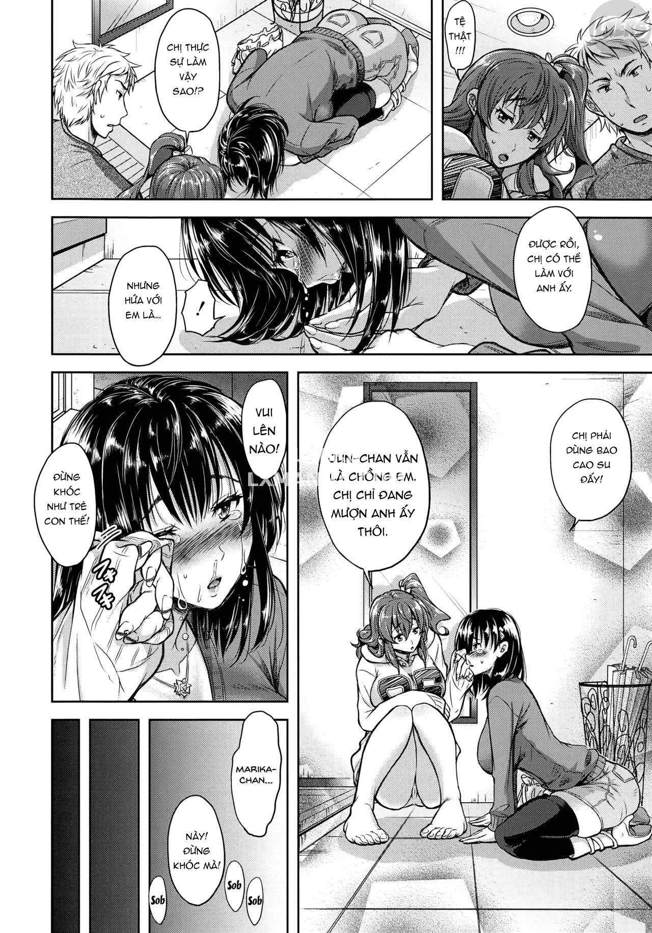 Yokumakezuma no Sukebegao - Chapter 3 trang 12