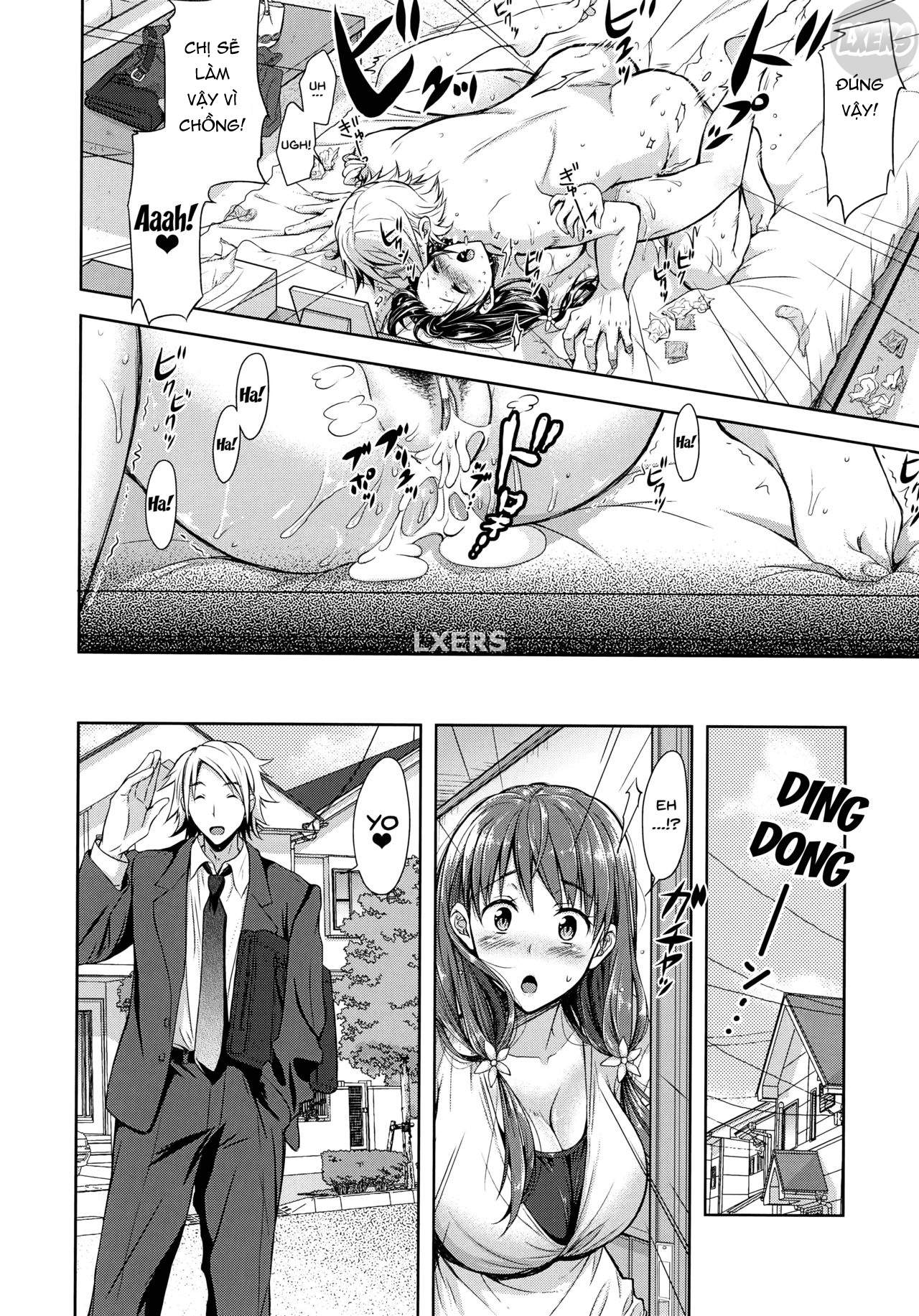 Yokumakezuma no Sukebegao - Chapter 4 trang 11