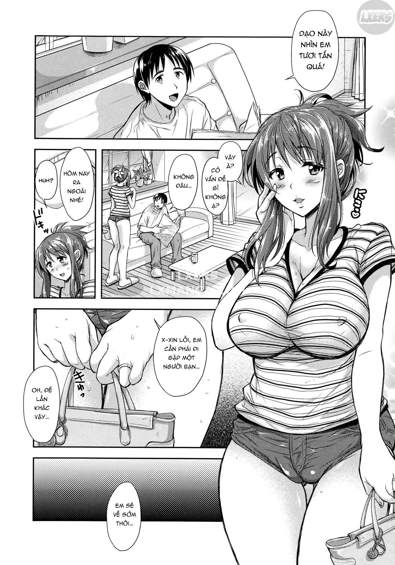 Yokumakezuma no Sukebegao - Chapter 4 trang 17