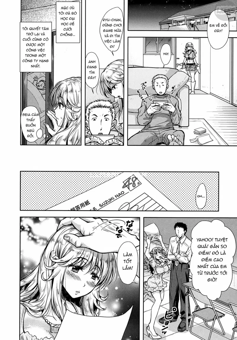 Yokumakezuma no Sukebegao - Chapter 8 END trang 5