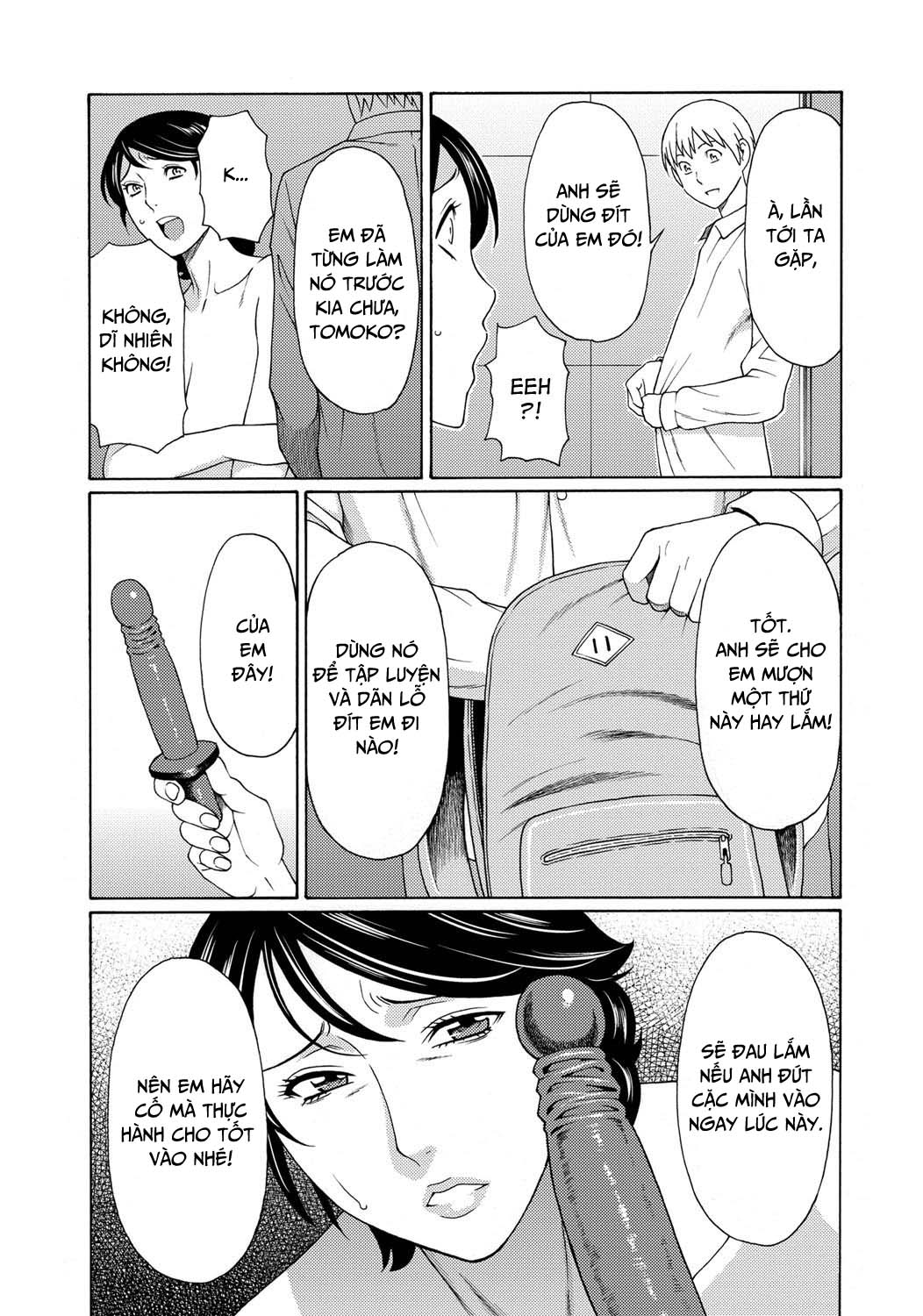 Mitsu Ni Muragaru Mushi - Chapter 5 trang 17