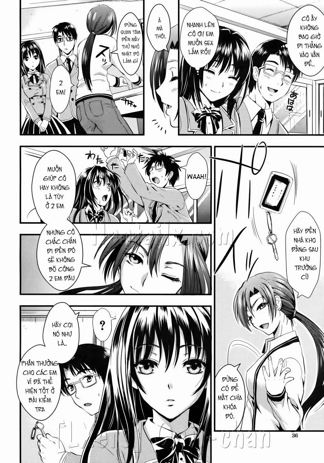 Gakuen Seikatsu - Chapter 2 trang 6
