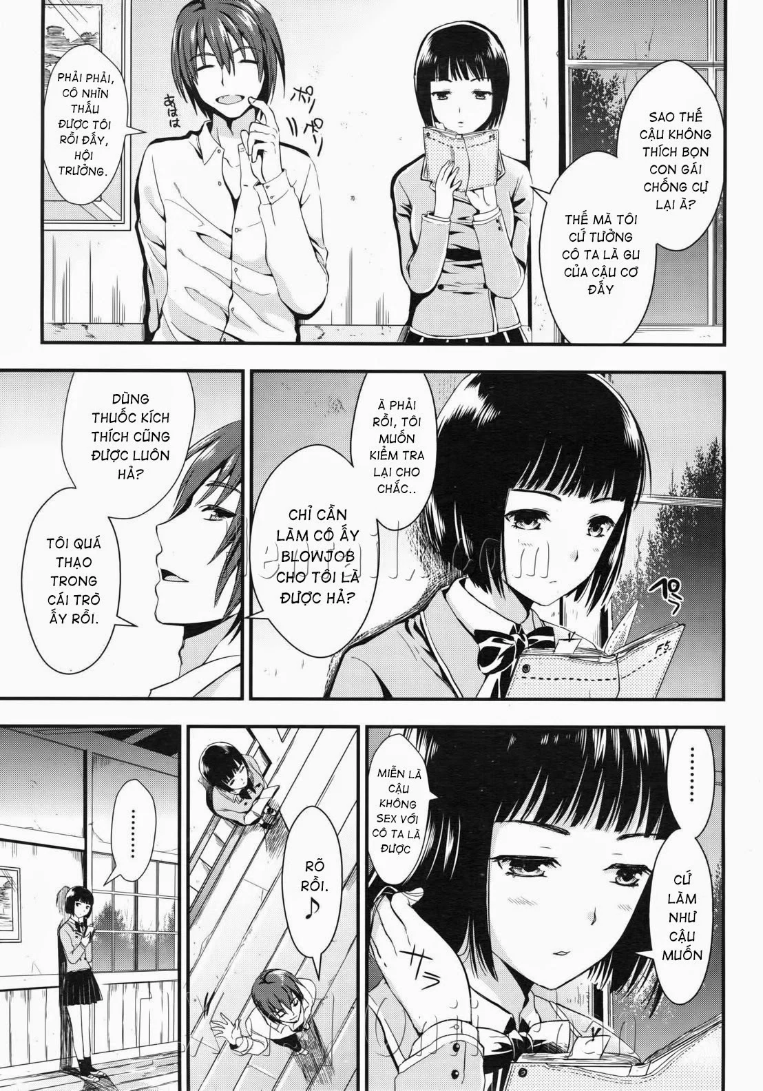 Gakuen Seikatsu - Chapter 3 trang 17