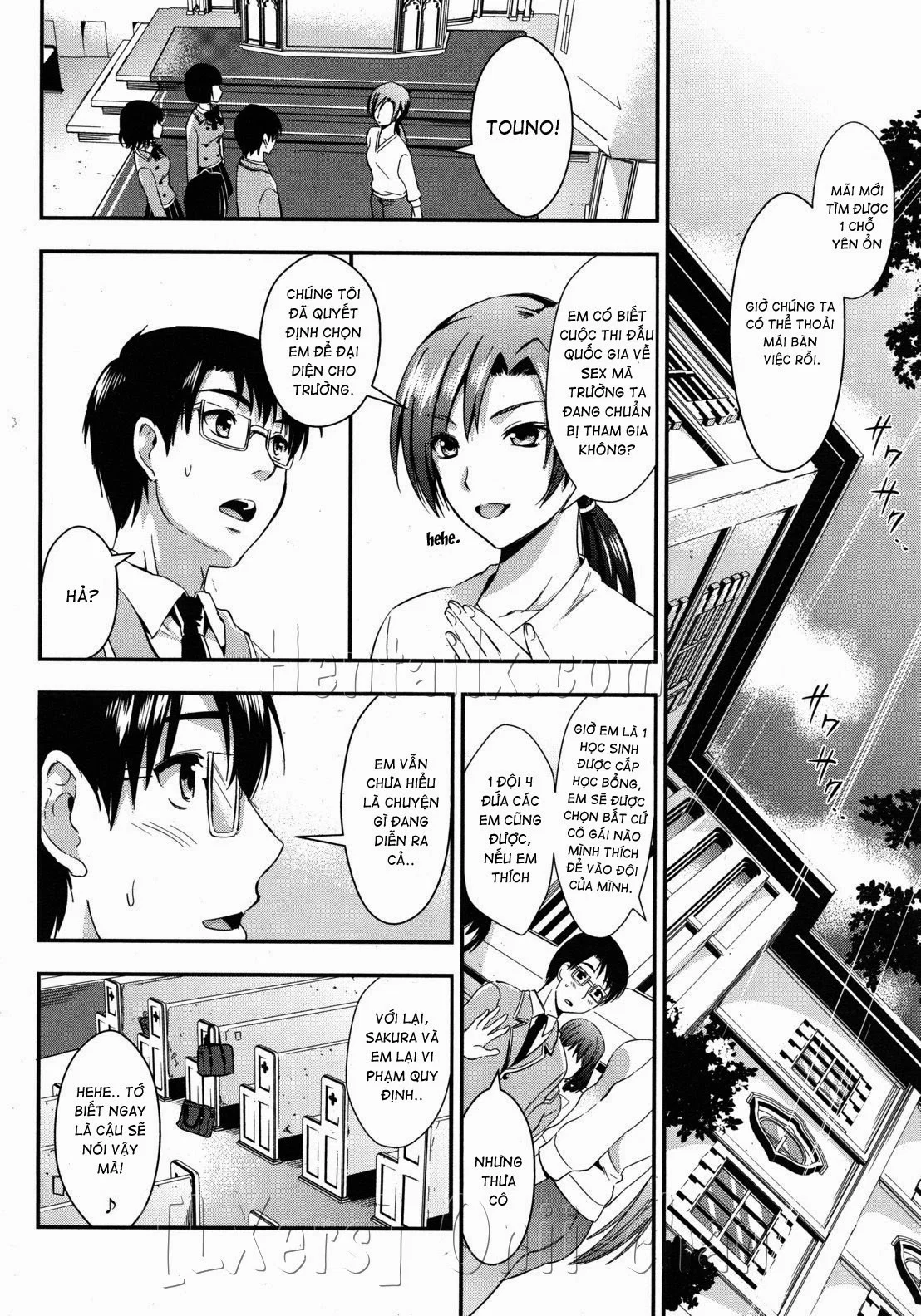Gakuen Seikatsu - Chapter 4 trang 4