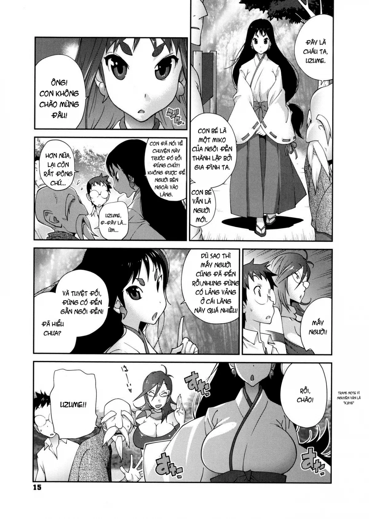 Hyakka Nyuuran ~UZUME - Chapter 1 trang 15