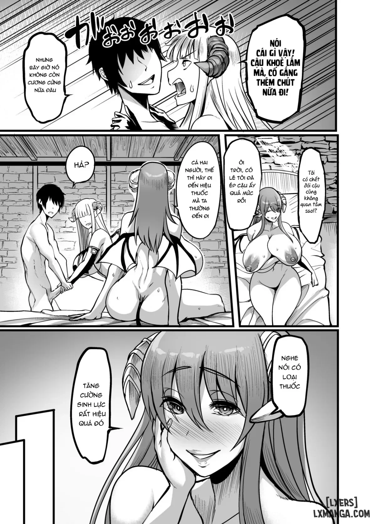 Youkoso Succubus Machi e 3 ~Kedamono Gari no Seiryokuzai~ - Chapter 1 trang 11