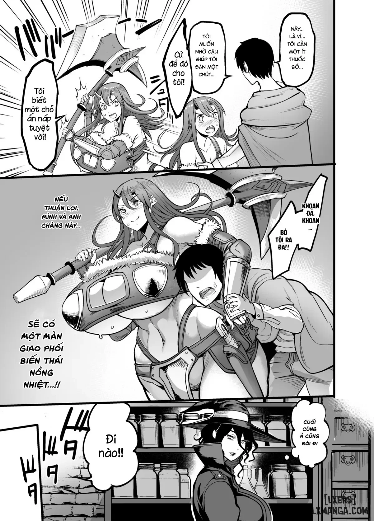 Youkoso Succubus Machi e 3 ~Kedamono Gari no Seiryokuzai~ - Chapter 1 trang 15