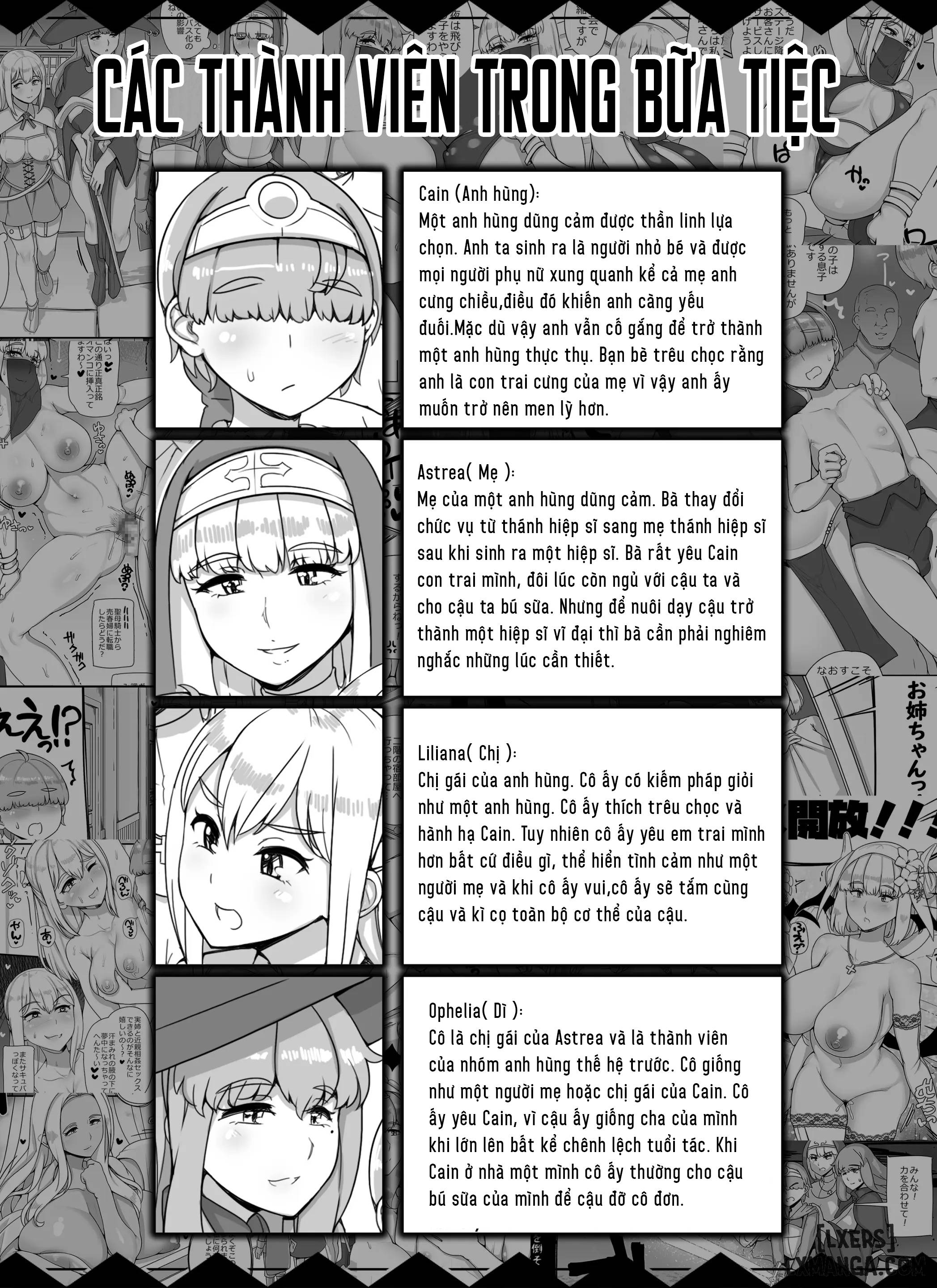 Haha Ane Oba Ga Succubus Na Shota Yuusha Harem Party - Chapter 1 trang 4