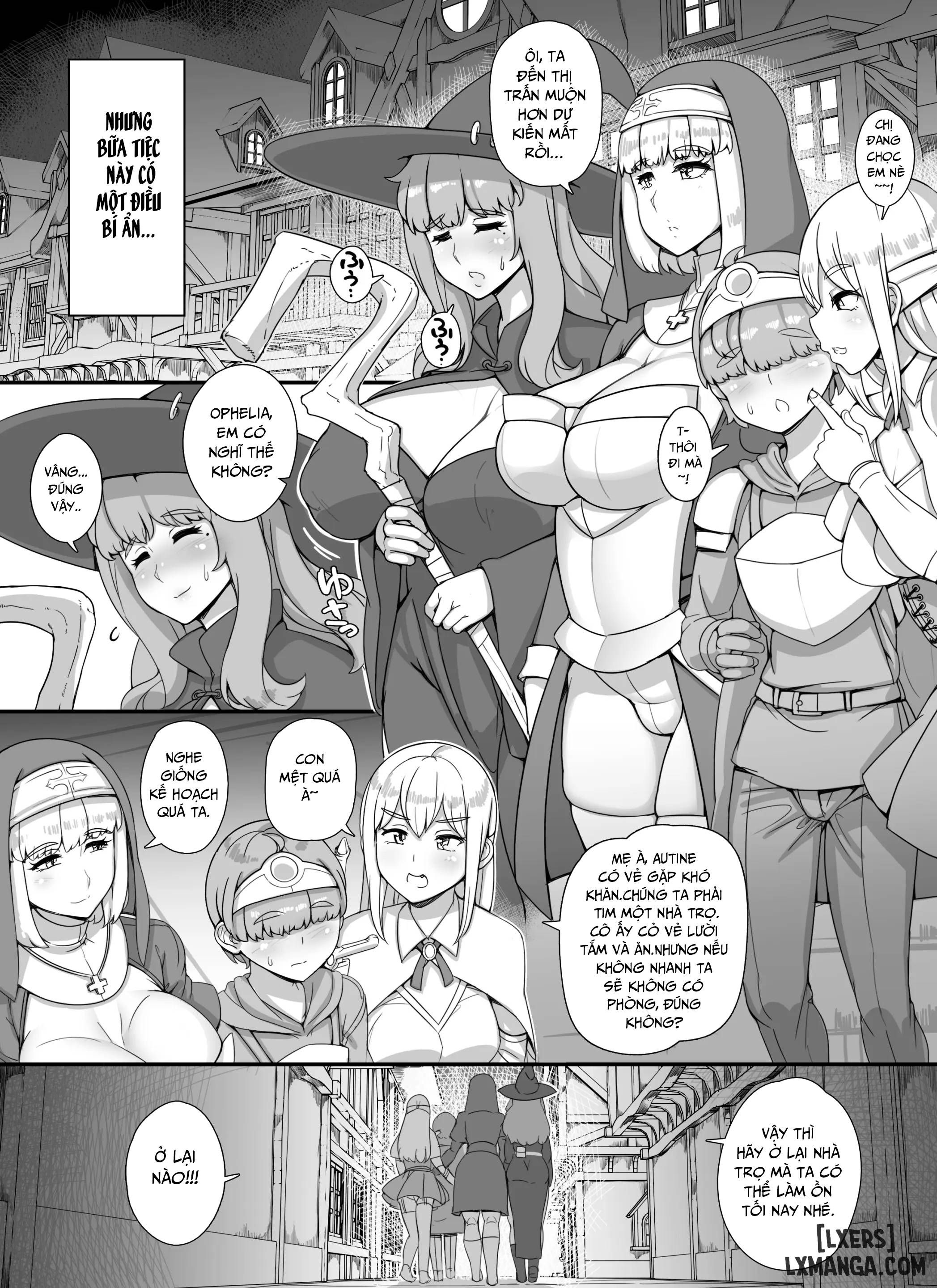 Haha Ane Oba Ga Succubus Na Shota Yuusha Harem Party - Chapter 1 trang 7