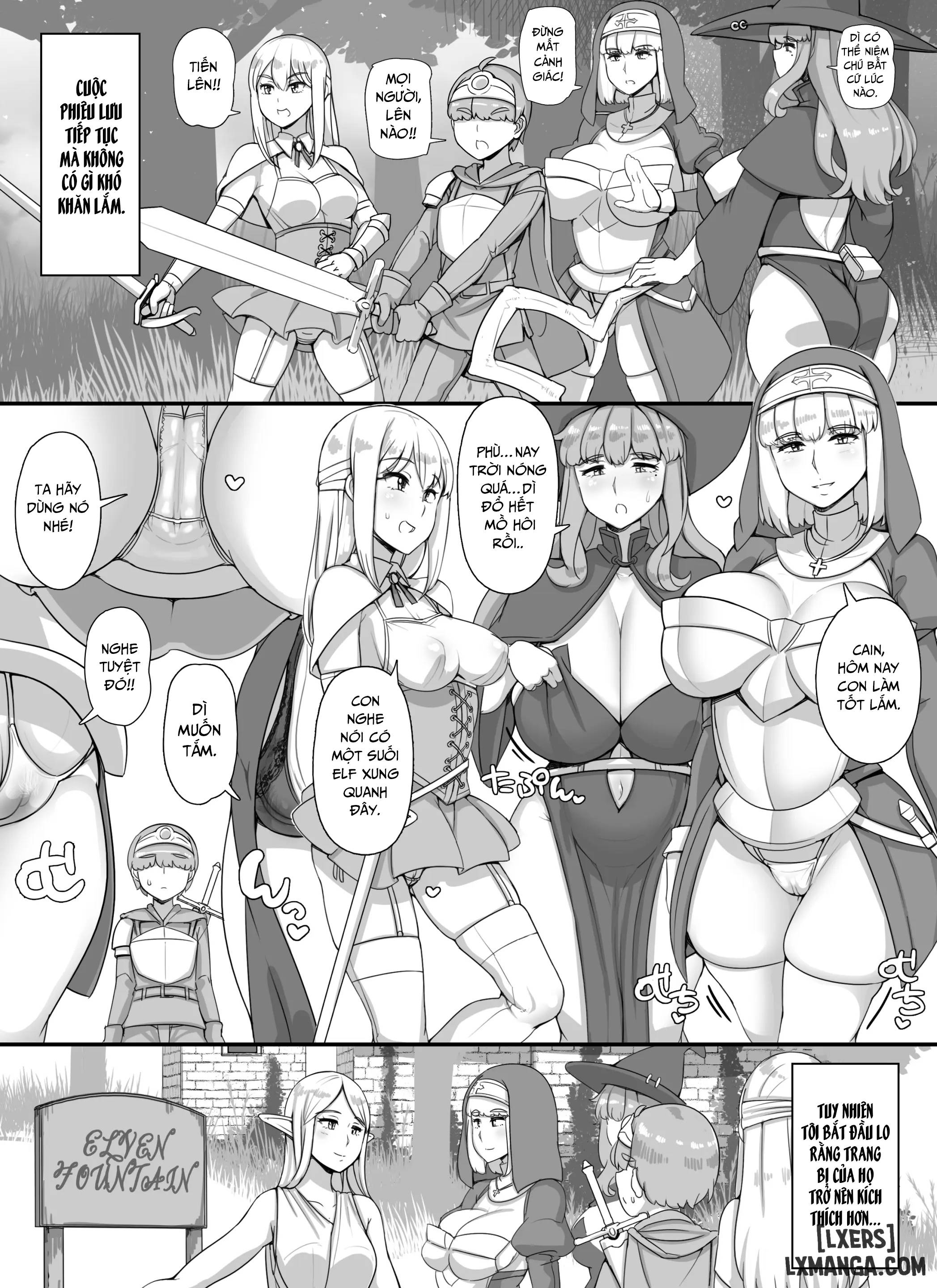 Haha Ane Oba Ga Succubus Na Shota Yuusha Harem Party - Chapter 1 trang 25