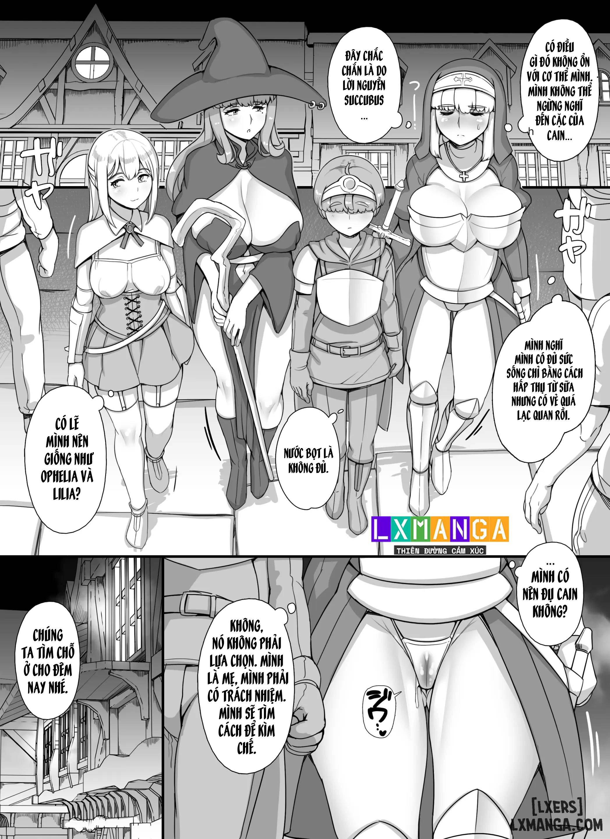 Haha Ane Oba Ga Succubus Na Shota Yuusha Harem Party - Chapter 2 trang 4