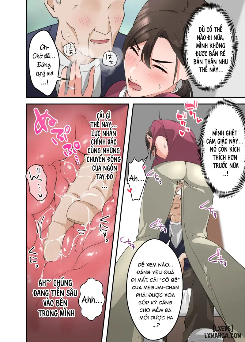 Hitozuma no Kaigoshi ga Yoboyobo Jii-san ni Ikasare Makuru Hanashi- Truyện Màu - Chapter 1 trang 19