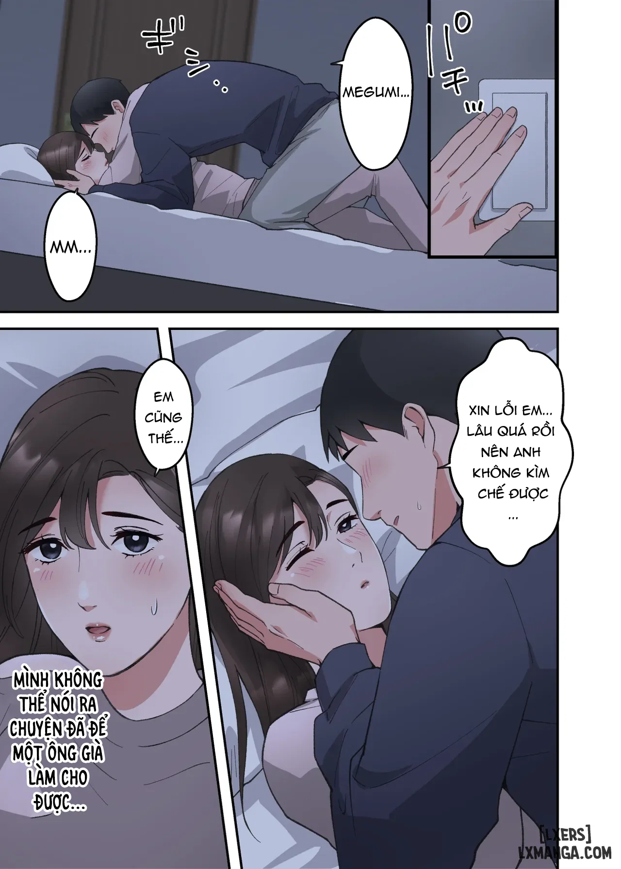 Hitozuma no Kaigoshi ga Yoboyobo Jii-san ni Ikasare Makuru Hanashi- Truyện Màu - Chapter 2 trang 14