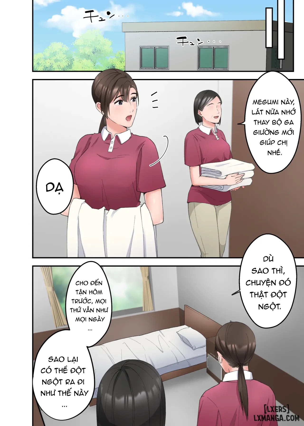 Hitozuma no Kaigoshi ga Yoboyobo Jii-san ni Ikasare Makuru Hanashi- Truyện Màu - Chapter 3 trang 29