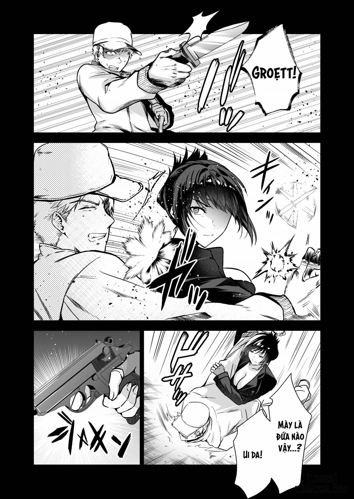Hema Shita Boku o Kabatte Tsukamatta Senpai Onna Sousakan ga Akutou-domo ni Biyaku-zuke de Yarareru Sugata ni Kuzu Bokki - Chapter 1 trang 4