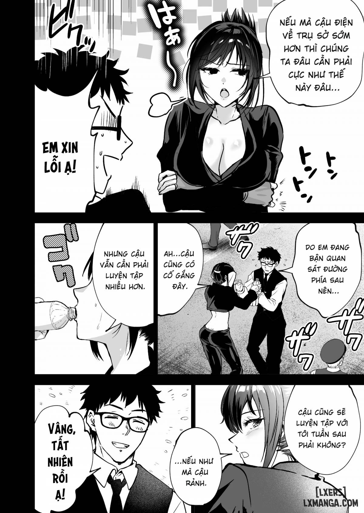 Hema Shita Boku o Kabatte Tsukamatta Senpai Onna Sousakan ga Akutou-domo ni Biyaku-zuke de Yarareru Sugata ni Kuzu Bokki - Chapter 1 trang 6