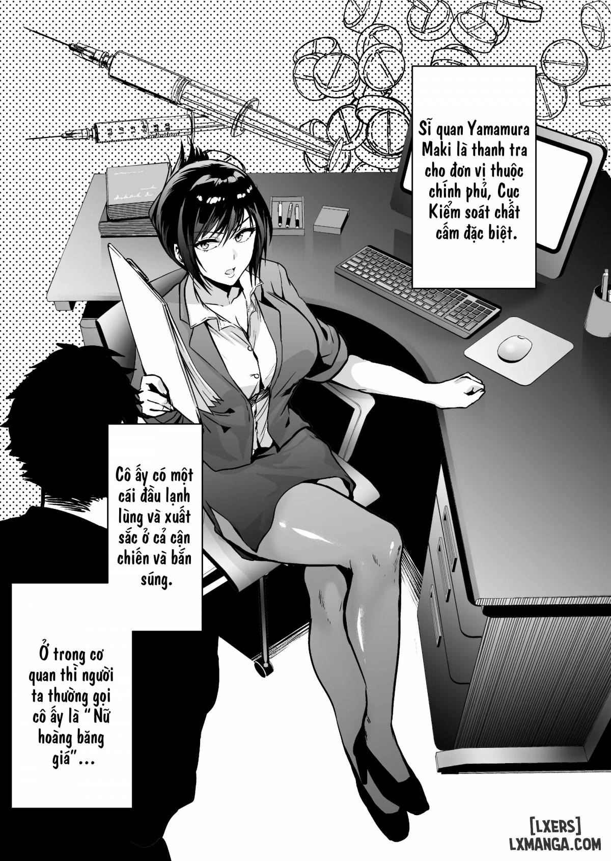 Hema Shita Boku o Kabatte Tsukamatta Senpai Onna Sousakan ga Akutou-domo ni Biyaku-zuke de Yarareru Sugata ni Kuzu Bokki - Chapter 1 trang 7