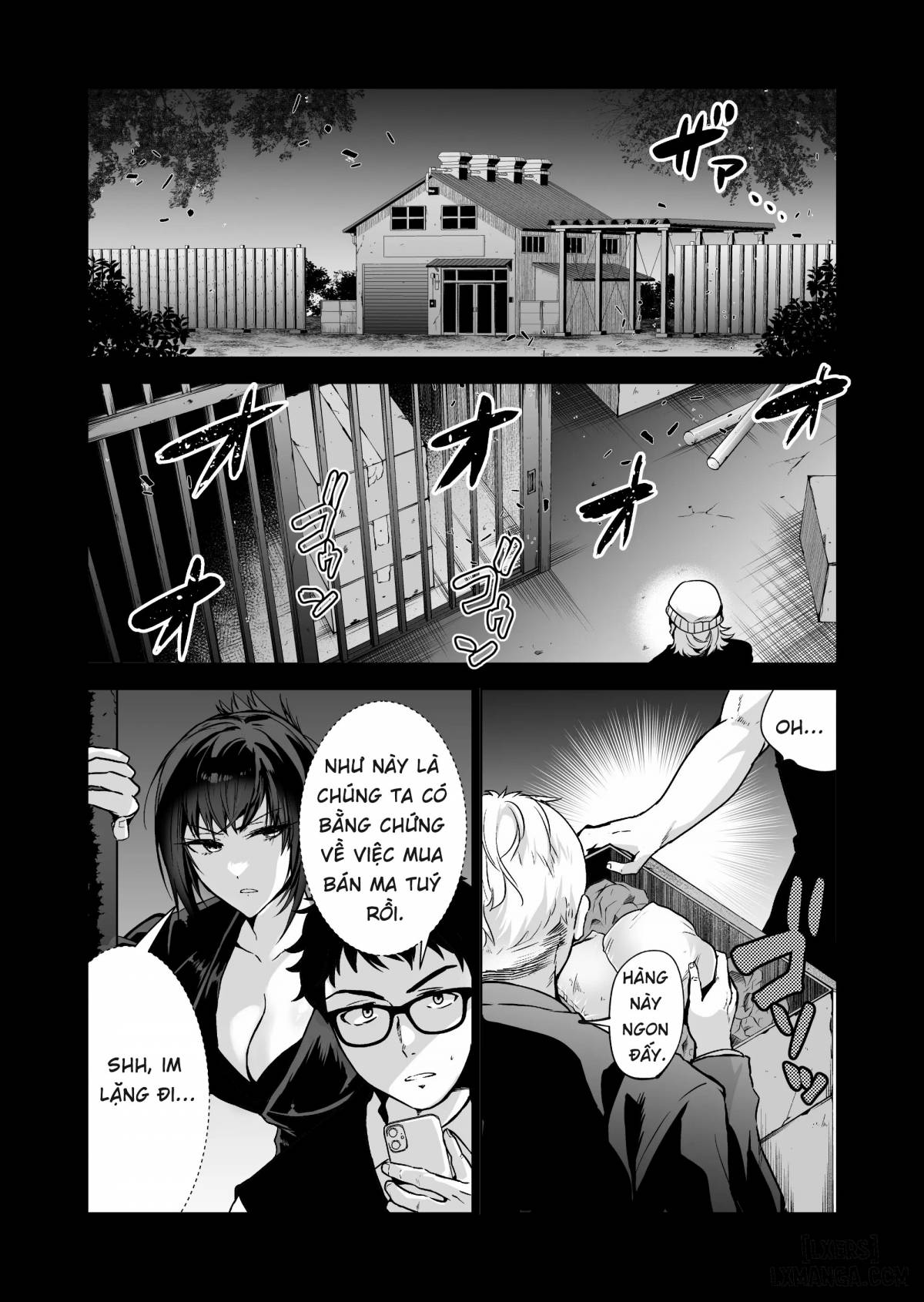 Hema Shita Boku o Kabatte Tsukamatta Senpai Onna Sousakan ga Akutou-domo ni Biyaku-zuke de Yarareru Sugata ni Kuzu Bokki - Chapter 1 trang 13
