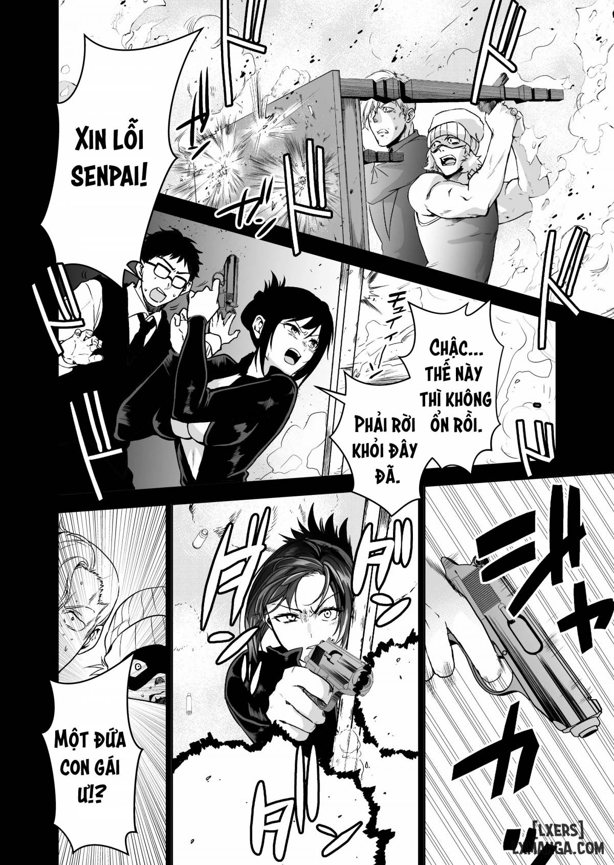 Hema Shita Boku o Kabatte Tsukamatta Senpai Onna Sousakan ga Akutou-domo ni Biyaku-zuke de Yarareru Sugata ni Kuzu Bokki - Chapter 1 trang 16