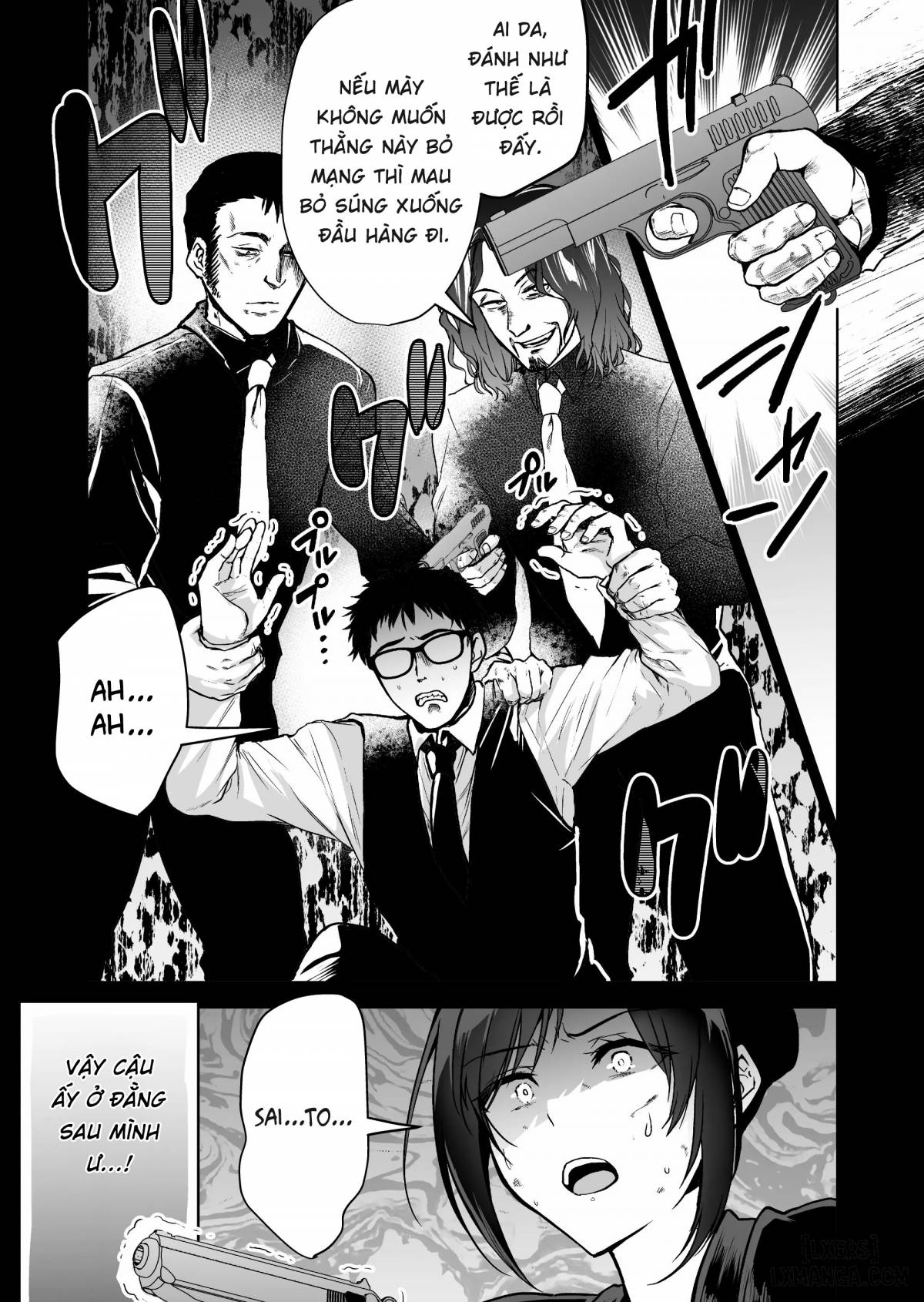 Hema Shita Boku o Kabatte Tsukamatta Senpai Onna Sousakan ga Akutou-domo ni Biyaku-zuke de Yarareru Sugata ni Kuzu Bokki - Chapter 1 trang 18