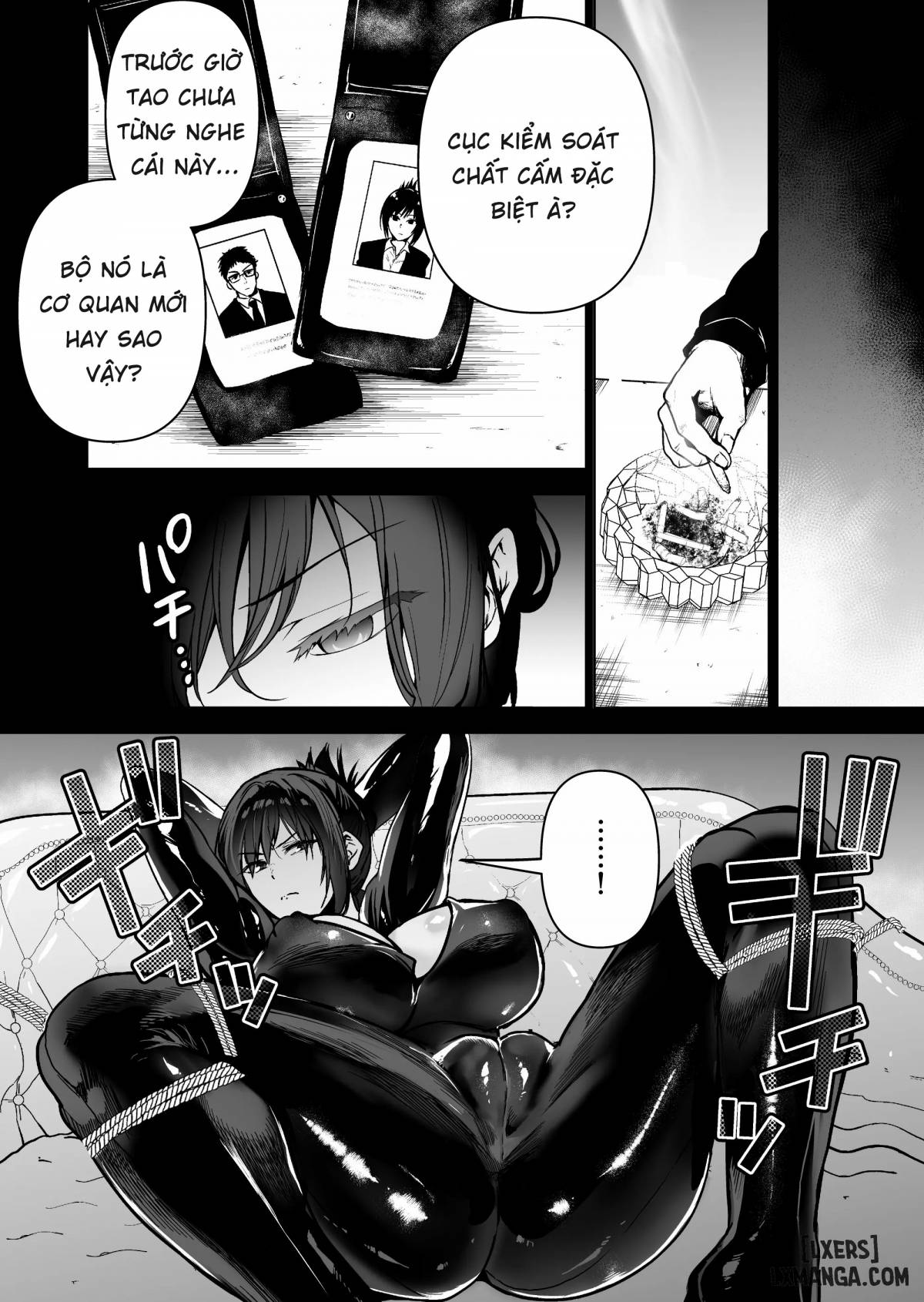 Hema Shita Boku o Kabatte Tsukamatta Senpai Onna Sousakan ga Akutou-domo ni Biyaku-zuke de Yarareru Sugata ni Kuzu Bokki - Chapter 2 trang 2