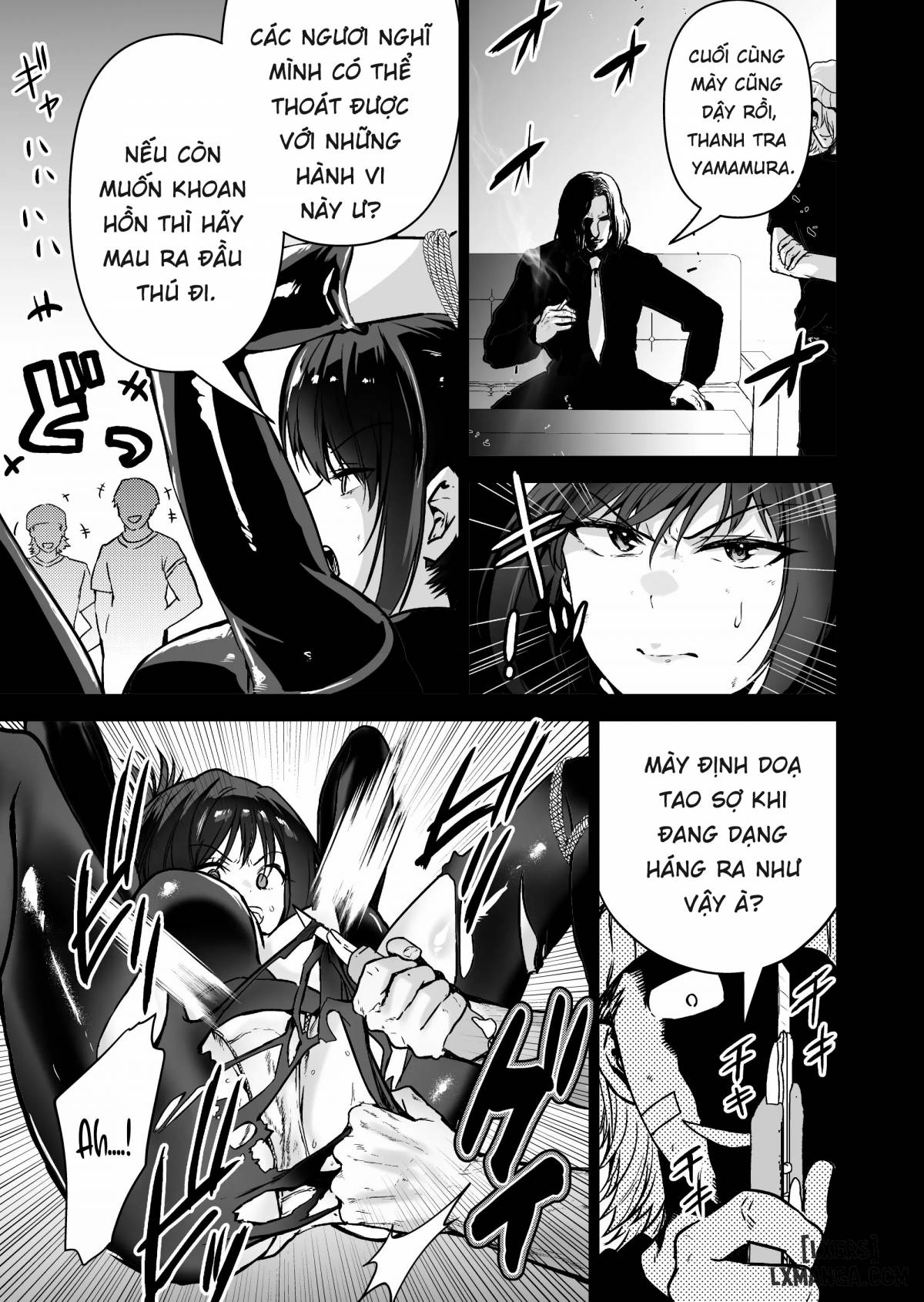 Hema Shita Boku o Kabatte Tsukamatta Senpai Onna Sousakan ga Akutou-domo ni Biyaku-zuke de Yarareru Sugata ni Kuzu Bokki - Chapter 2 trang 3
