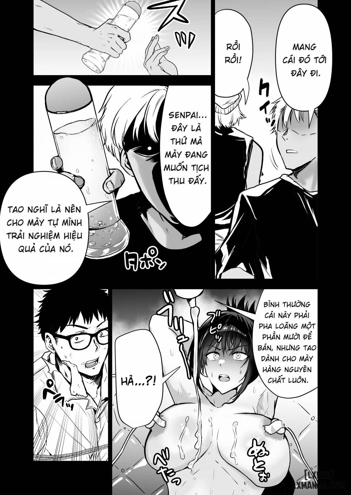Hema Shita Boku o Kabatte Tsukamatta Senpai Onna Sousakan ga Akutou-domo ni Biyaku-zuke de Yarareru Sugata ni Kuzu Bokki - Chapter 2 trang 8