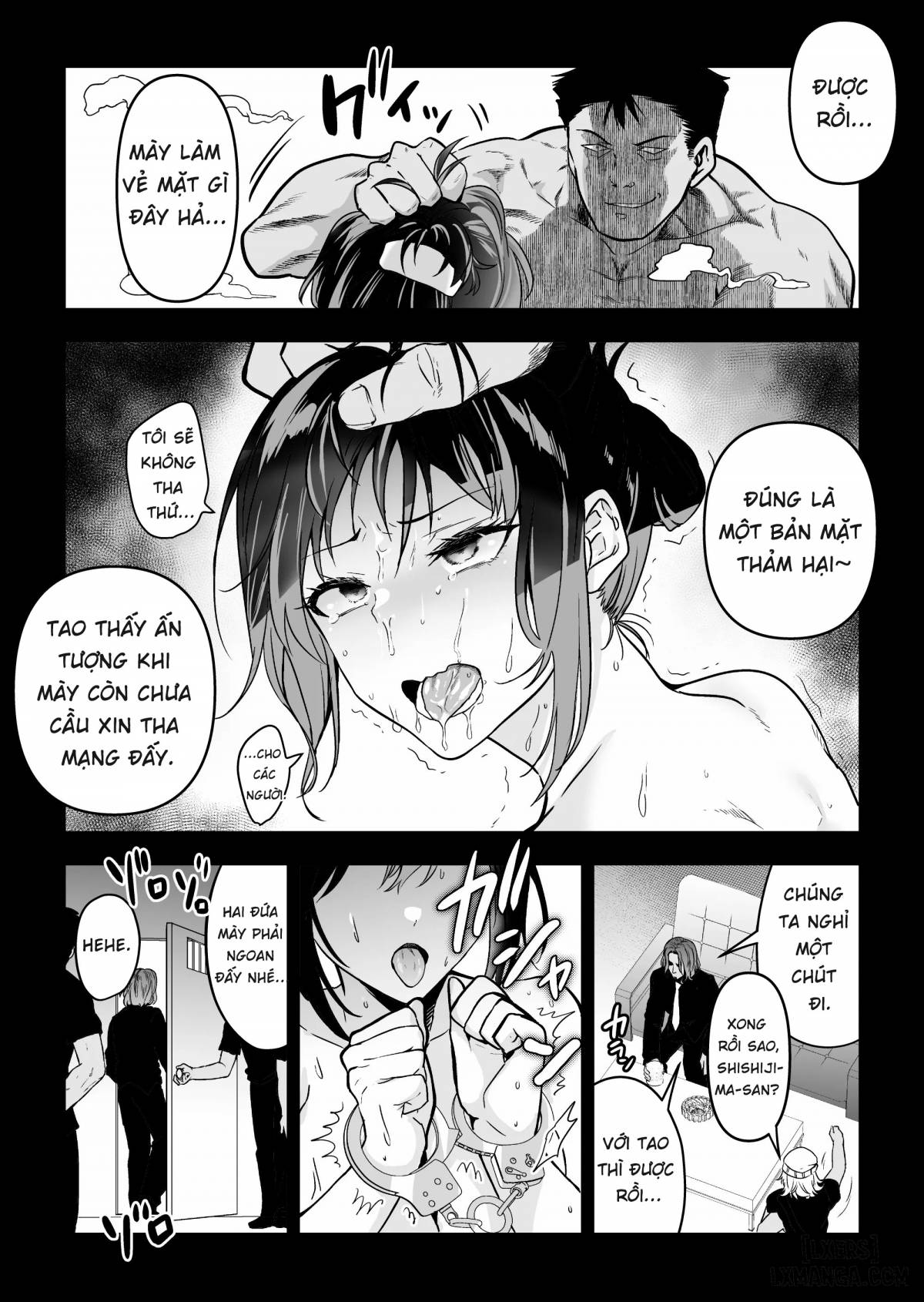 Hema Shita Boku o Kabatte Tsukamatta Senpai Onna Sousakan ga Akutou-domo ni Biyaku-zuke de Yarareru Sugata ni Kuzu Bokki - Chapter 3 trang 6