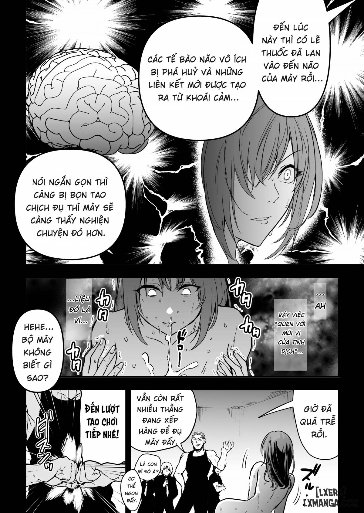 Hema Shita Boku o Kabatte Tsukamatta Senpai Onna Sousakan ga Akutou-domo ni Biyaku-zuke de Yarareru Sugata ni Kuzu Bokki - Chapter 4 trang 2