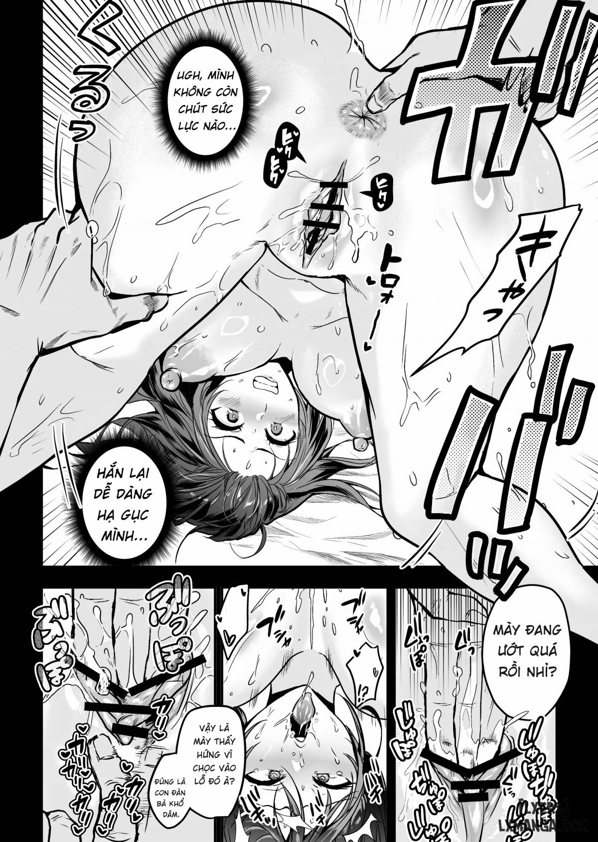 Hema Shita Boku o Kabatte Tsukamatta Senpai Onna Sousakan ga Akutou-domo ni Biyaku-zuke de Yarareru Sugata ni Kuzu Bokki - Chapter 4 trang 4