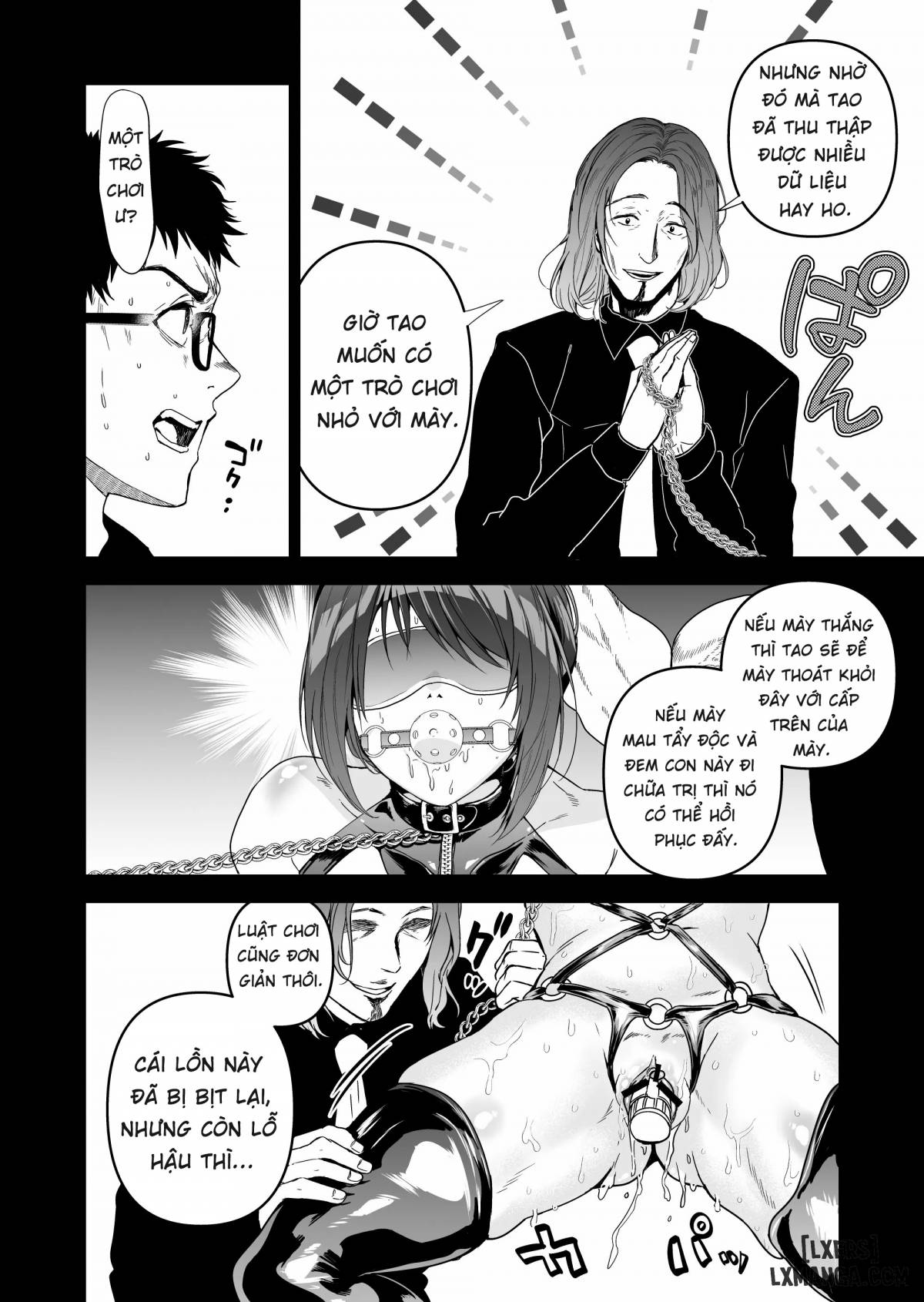 Hema Shita Boku o Kabatte Tsukamatta Senpai Onna Sousakan ga Akutou-domo ni Biyaku-zuke de Yarareru Sugata ni Kuzu Bokki - Chapter 4 trang 18