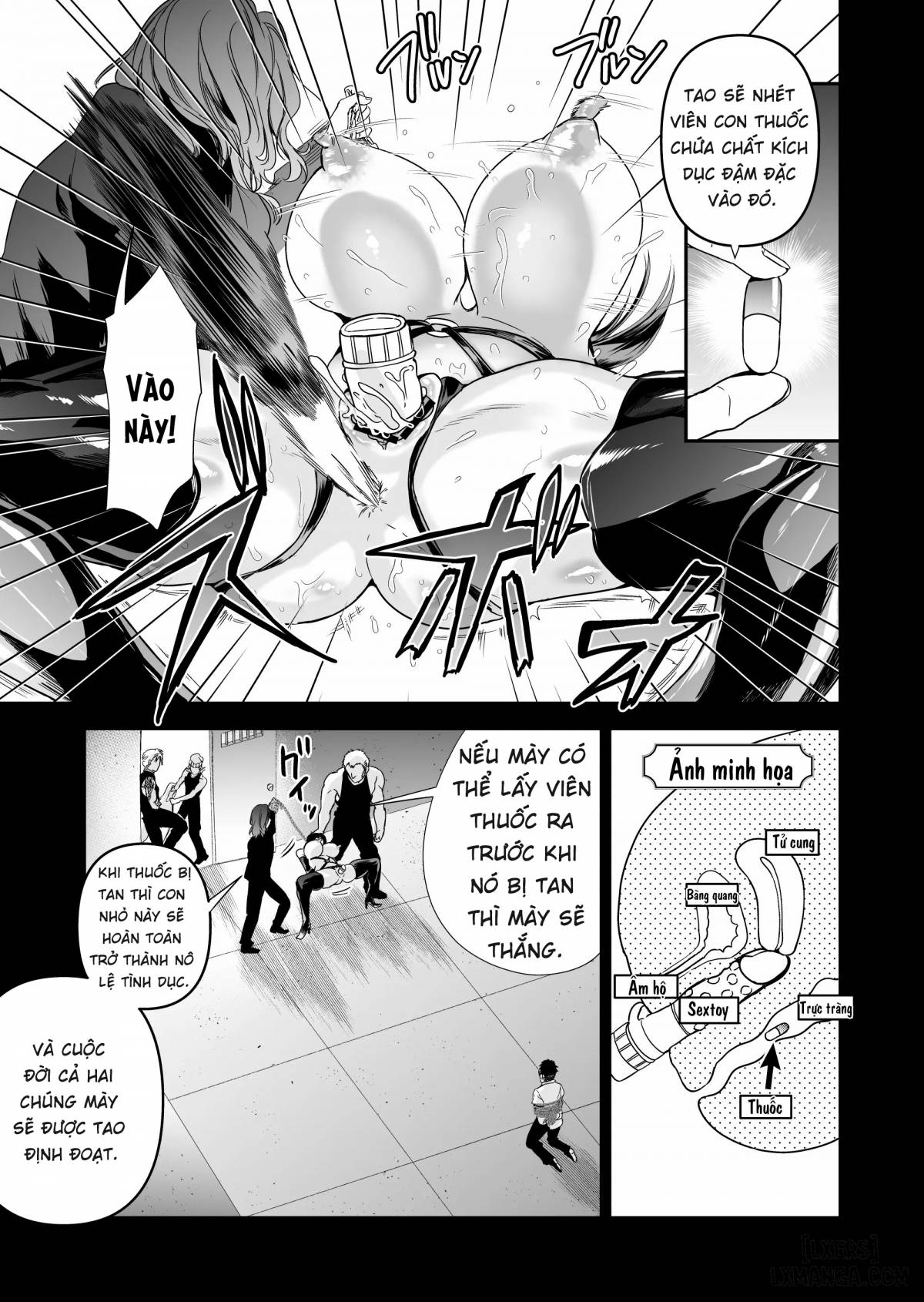 Hema Shita Boku o Kabatte Tsukamatta Senpai Onna Sousakan ga Akutou-domo ni Biyaku-zuke de Yarareru Sugata ni Kuzu Bokki - Chapter 4 trang 19