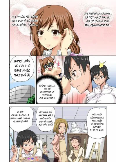 Netorare Hitozuma Net de Nama Nugi Haishinsuru Onna - Manami - Chapter 1 trang 7