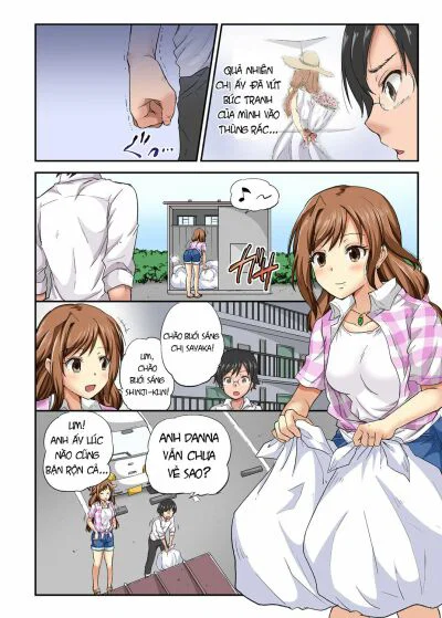 Netorare Hitozuma Net de Nama Nugi Haishinsuru Onna - Manami - Chapter 1 trang 15