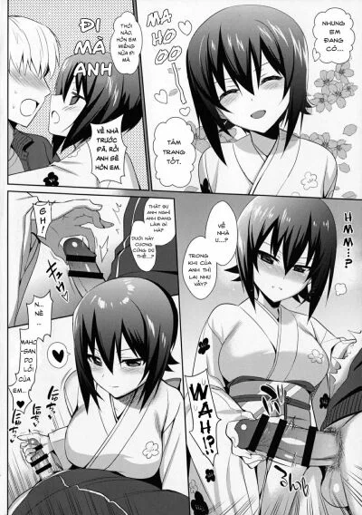 Maho Hajime. | Maho New Year's - Oneshot trang 2