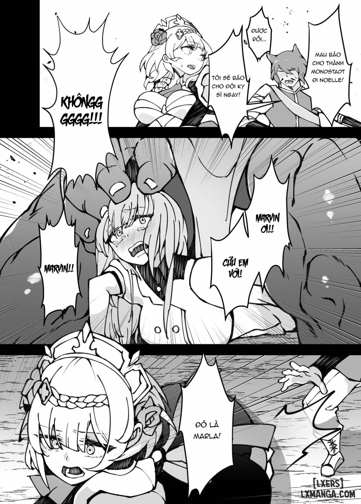 Shingeki no Hilichurl II ~Shinkou no Jokyoku - Chapter 1 trang 12