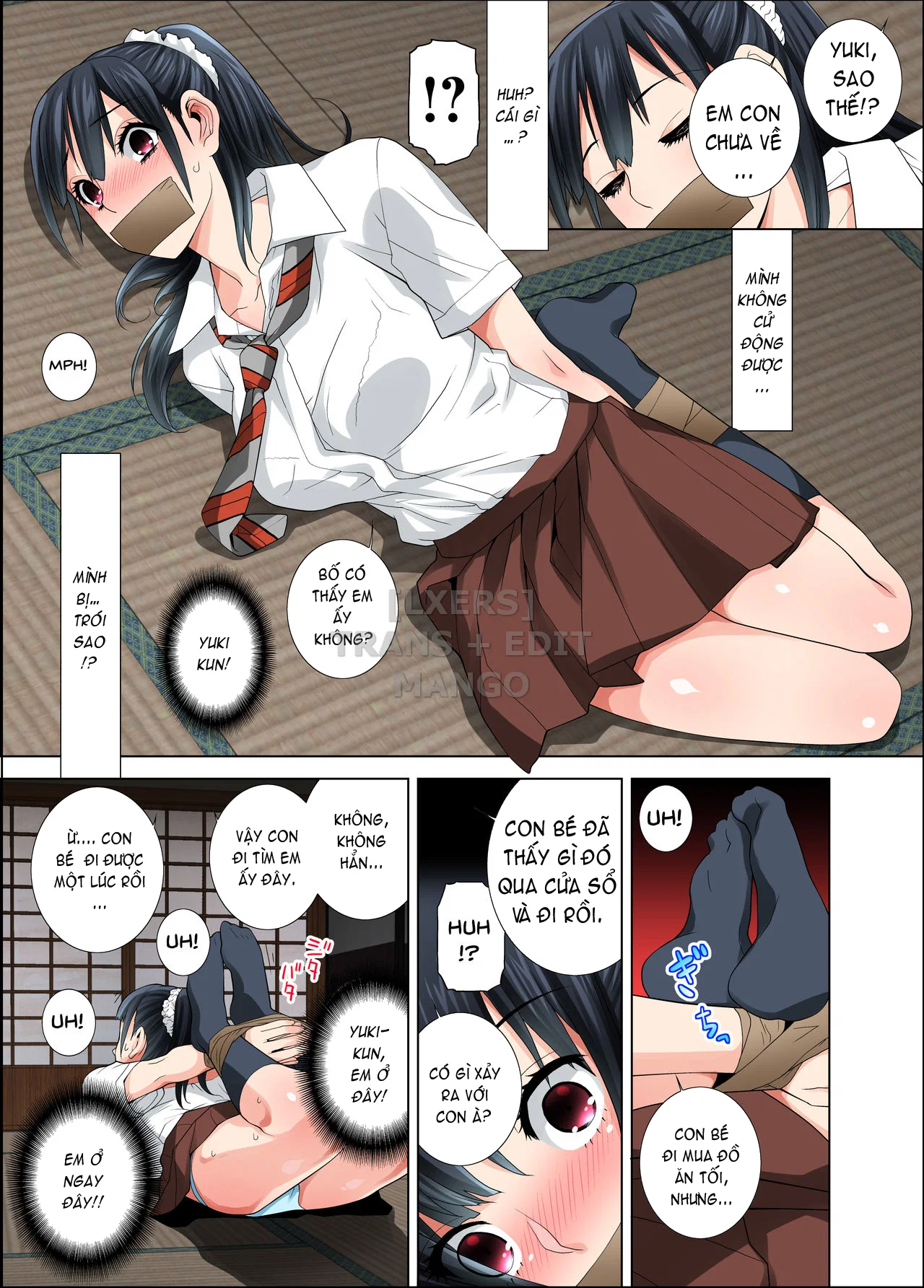 Matabiraki Haha Shimai Taisetsu a Osananajimi no Shimai wa Ore no Kuzu Oyaji ni Ana o Sasageru - Oneshot trang 7