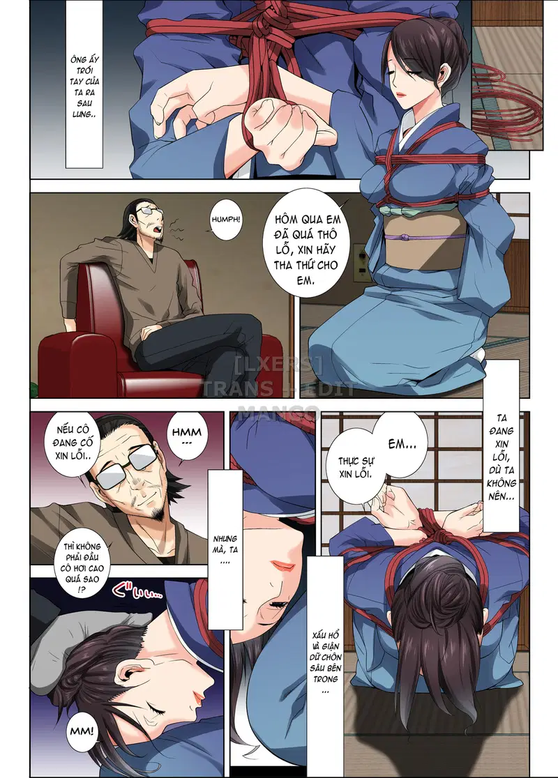 Matabiraki Haha Shimai Taisetsu a Osananajimi no Shimai wa Ore no Kuzu Oyaji ni Ana o Sasageru - Oneshot trang 35