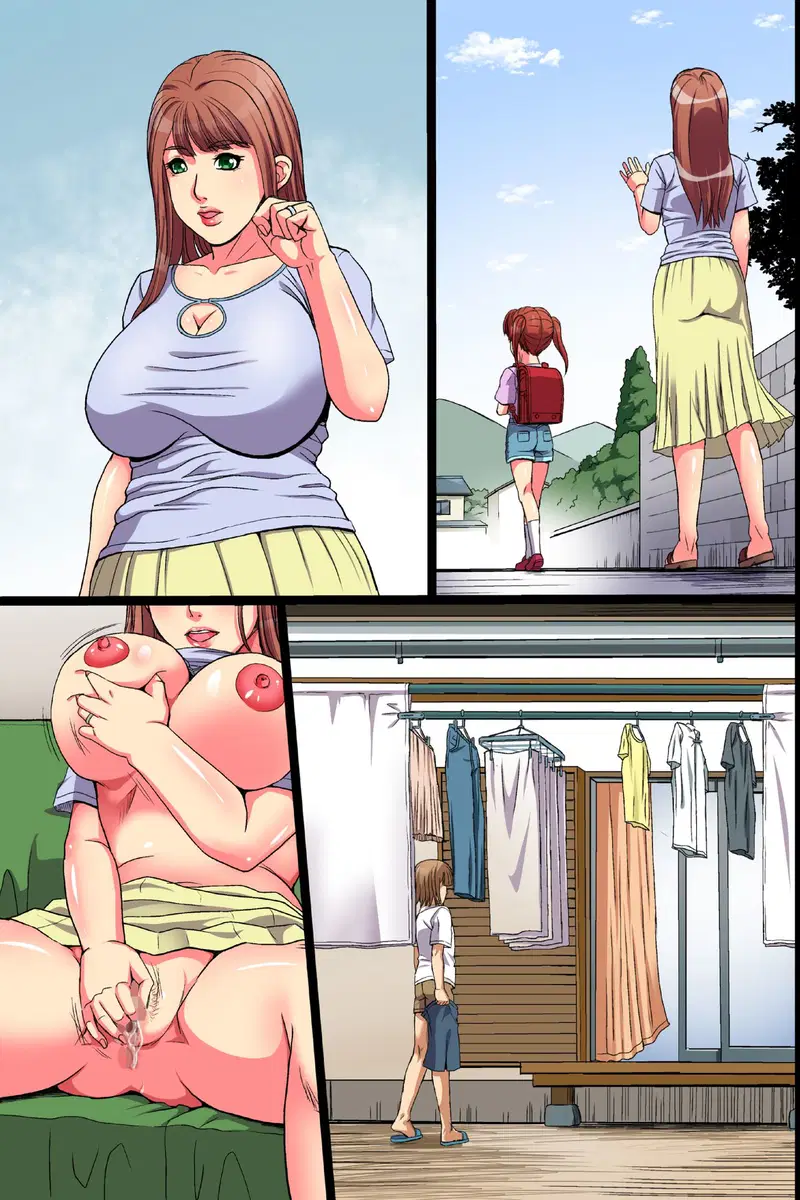 Teishuku na Tsuma no Ura no Kao - Oneshot trang 9