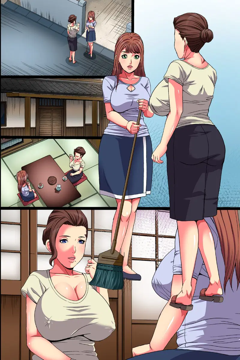 Teishuku na Tsuma no Ura no Kao - Oneshot trang 18