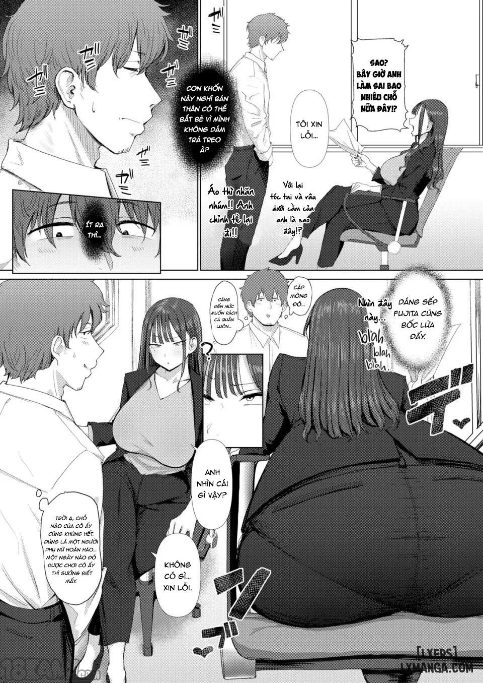 Blackmailing My Boss Using My Power To Recognize Women By Their Asses - Chapter 1 trang 2