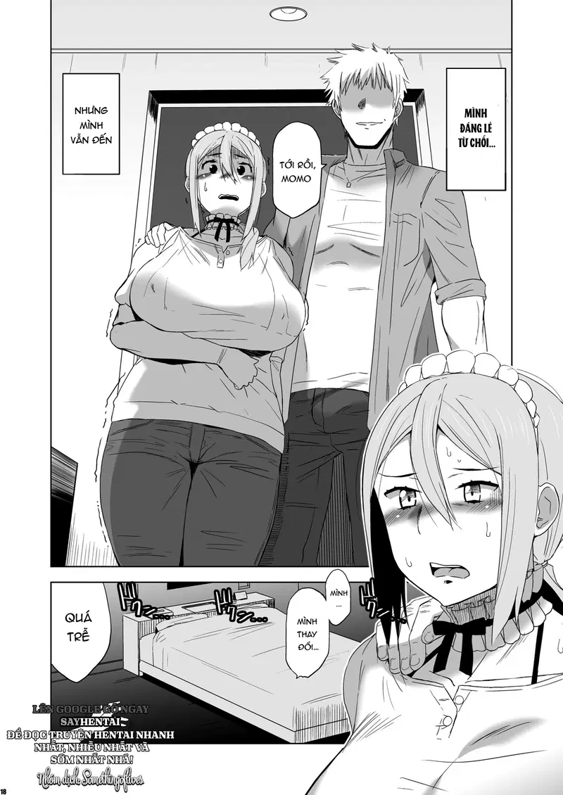 Câu chuyện hứng tình - Momota Nanoha Vol.1 - Chapter 1 trang 17