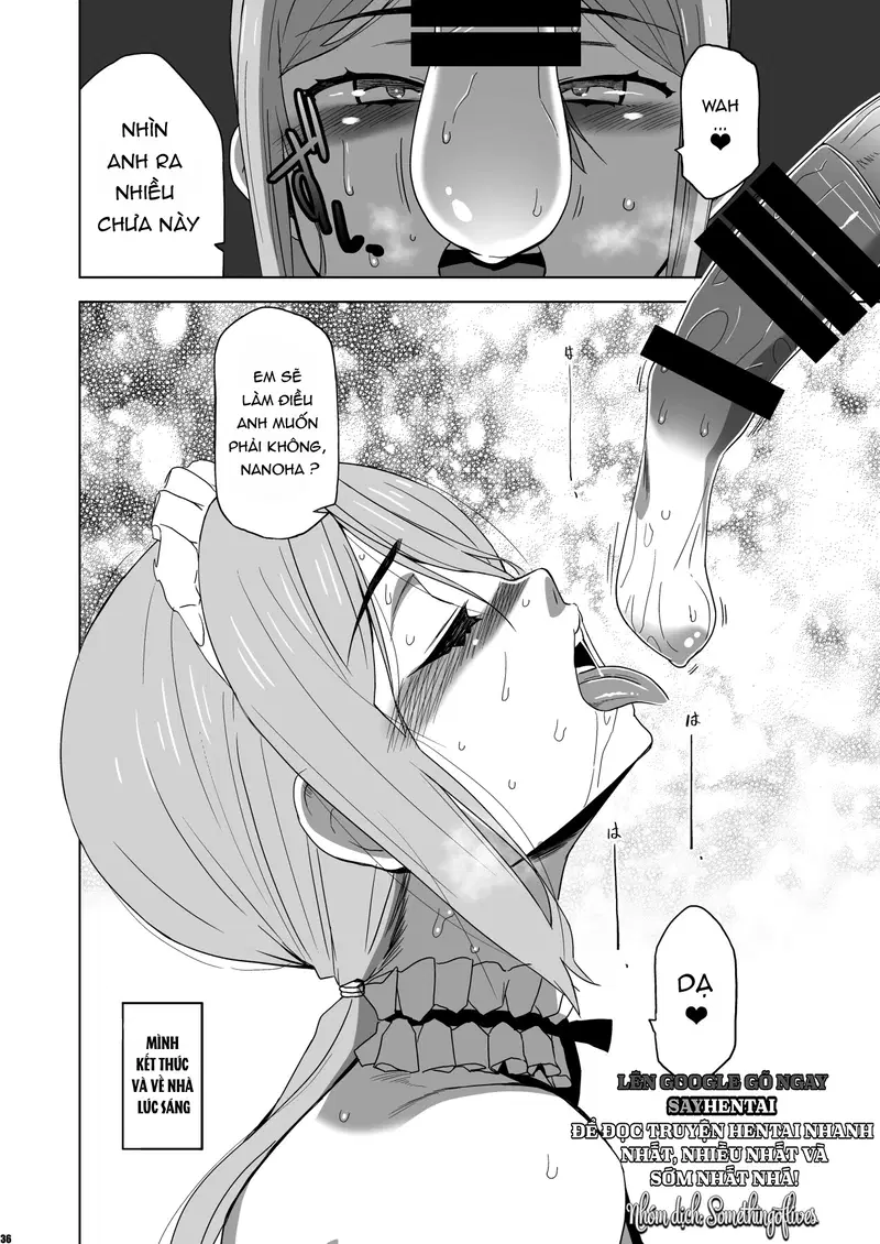 Câu chuyện hứng tình - Momota Nanoha Vol.1 - Chapter 2- end vol 1 trang 13