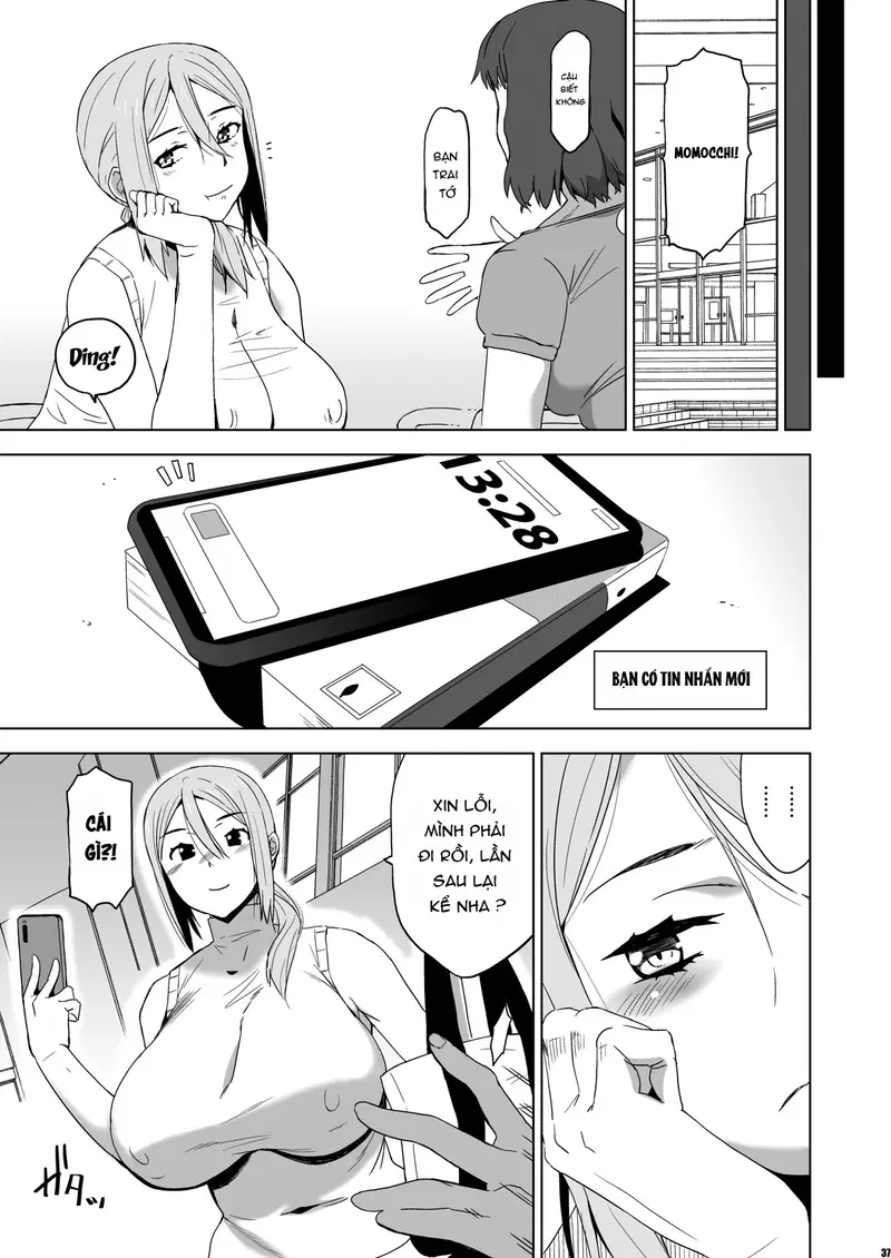 Câu chuyện hứng tình - Momota Nanoha Vol.1 - Chapter 2- end vol 1 trang 14