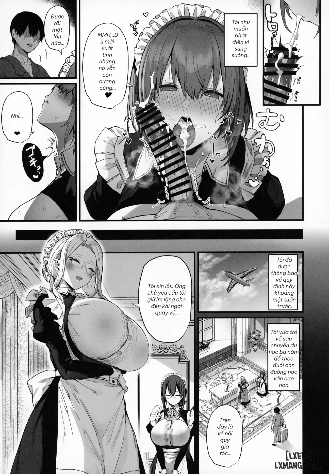 Love Maid - Yasashikute Amaama Na Kyonyuu Ero Maid-San To SEX Shimakuru Ohanashi - Chapter 1 trang 5