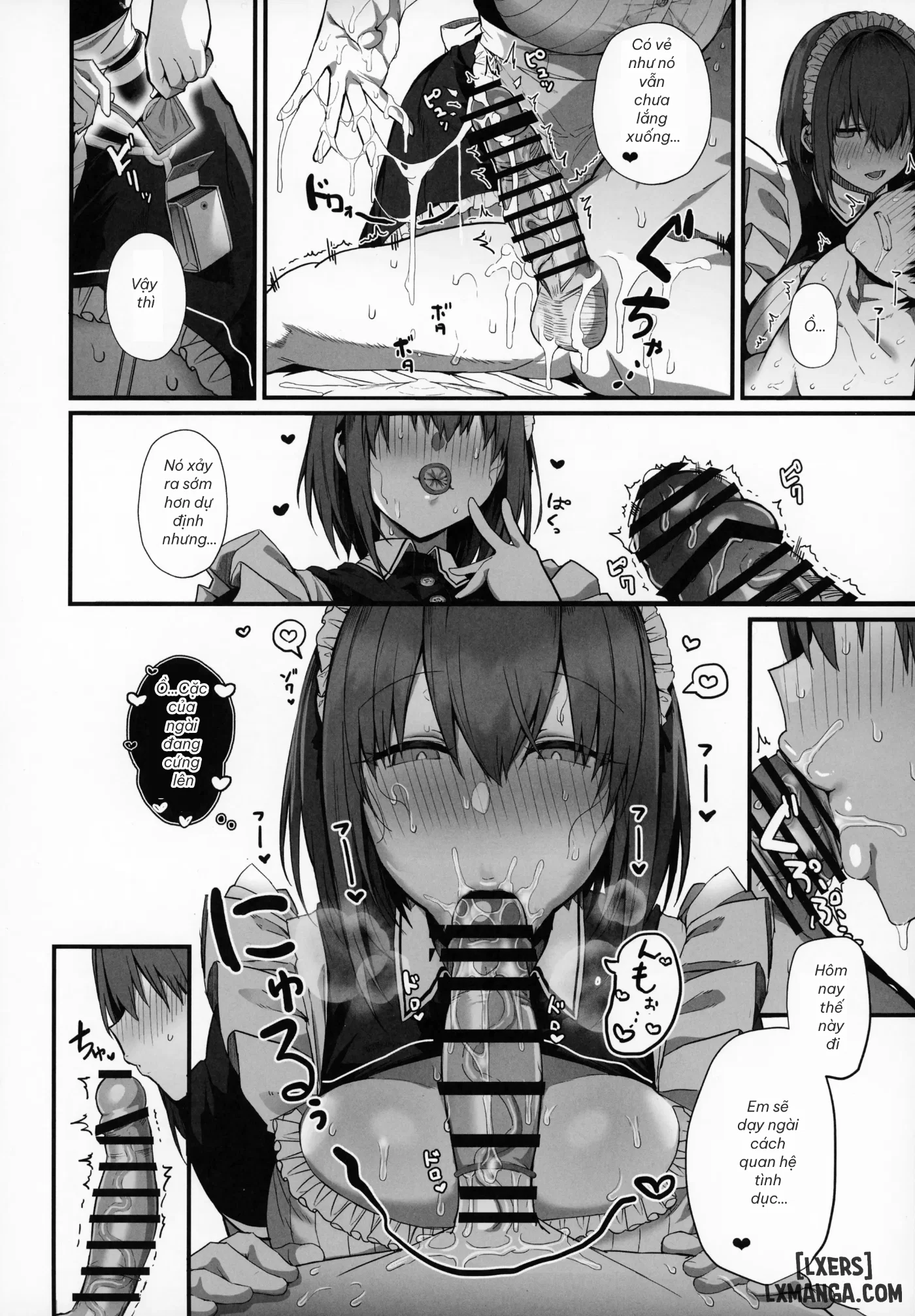 Love Maid - Yasashikute Amaama Na Kyonyuu Ero Maid-San To SEX Shimakuru Ohanashi - Chapter 1 trang 18