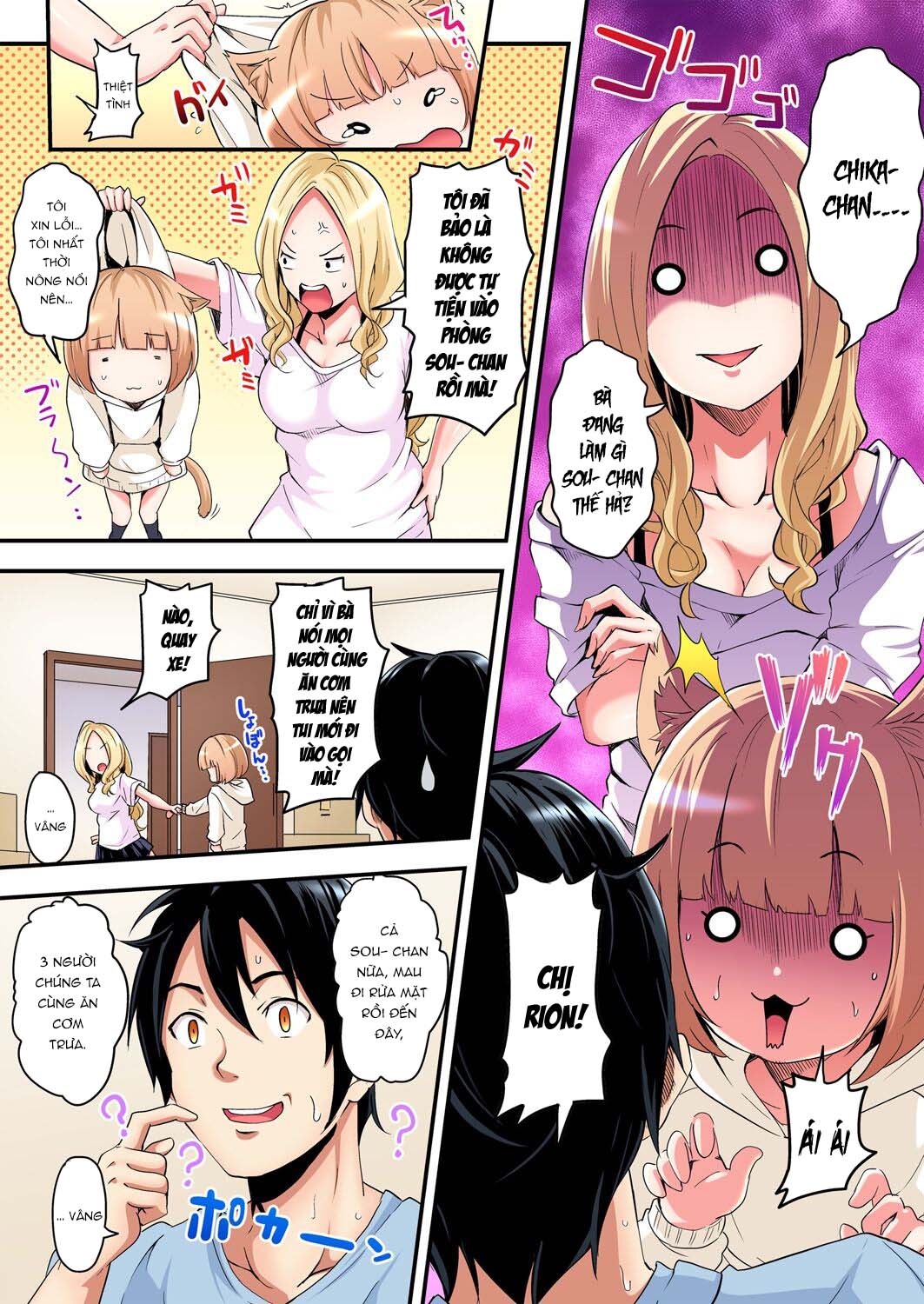 Tắm cùng chị vợ - Chap 03 - Hội bà mẹ bỉm sữa Chika-chan (1) trang 5