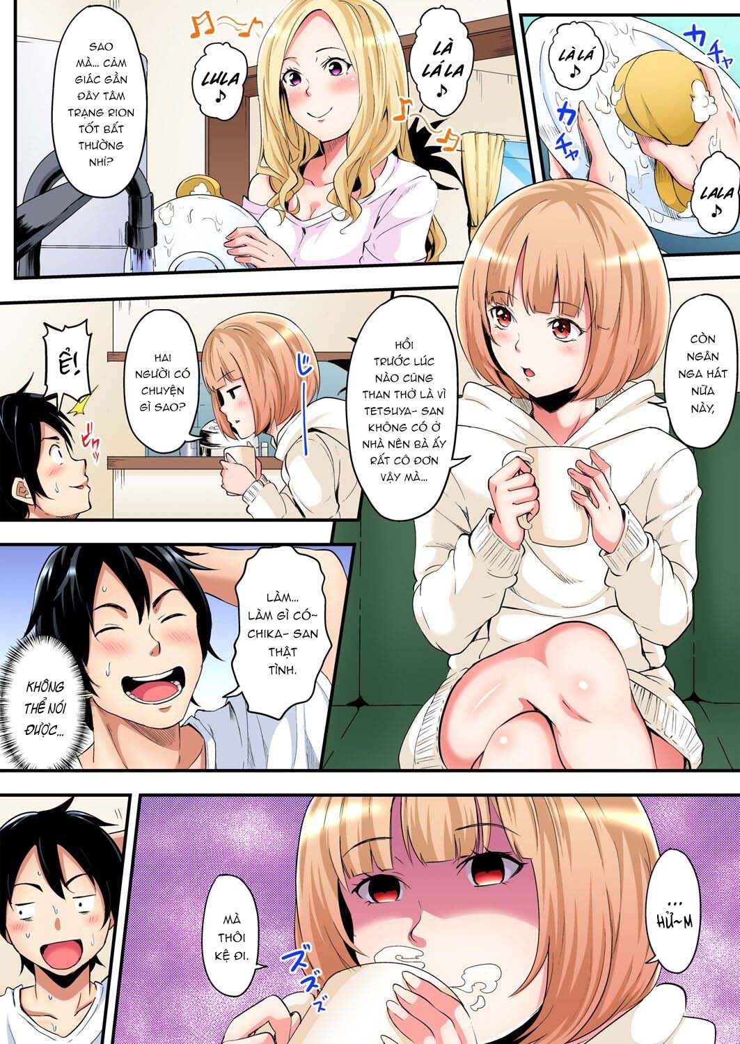 Tắm cùng chị vợ - Chap 03 - Hội bà mẹ bỉm sữa Chika-chan (1) trang 7