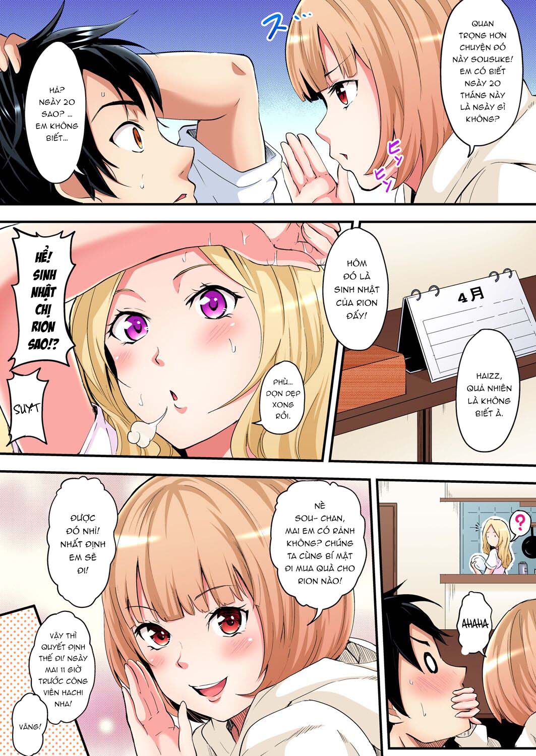 Tắm cùng chị vợ - Chap 03 - Hội bà mẹ bỉm sữa Chika-chan (1) trang 8