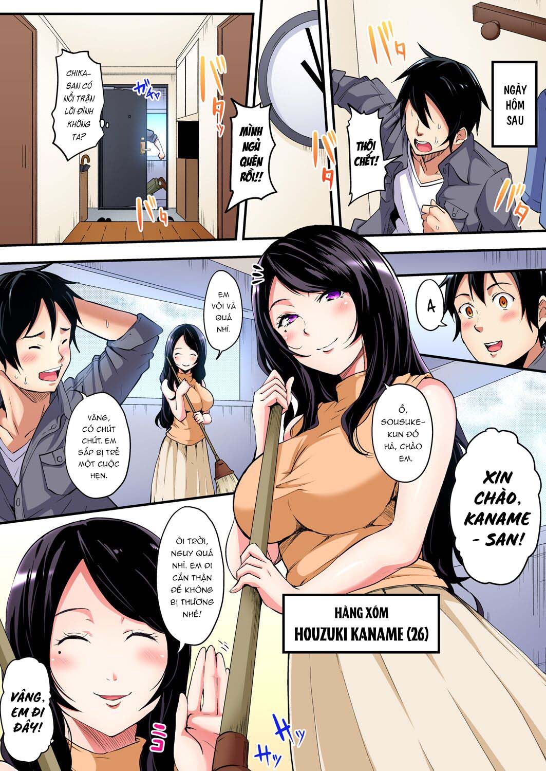 Tắm cùng chị vợ - Chap 03 - Hội bà mẹ bỉm sữa Chika-chan (1) trang 9